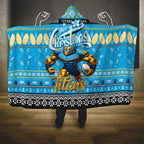 Titans Rugby Xmas Hooded Blanket Australia NRL Mascot