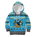 Personalized Titans Rugby Xmas Kid Hoodie Australia NRL Mascot