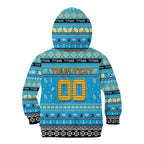 Personalized Titans Rugby Xmas Kid Hoodie Australia NRL Mascot