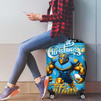 Titans Rugby Xmas Luggage Cover Australia NRL Mascot