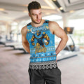 Personalized Titans Rugby Xmas Men Tank Top Australia NRL Mascot