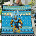 Titans Rugby Xmas Quilt Australia NRL Mascot