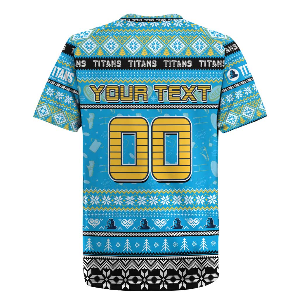 Personalized Titans Rugby Xmas Rugby Jersey Australia NRL Mascot