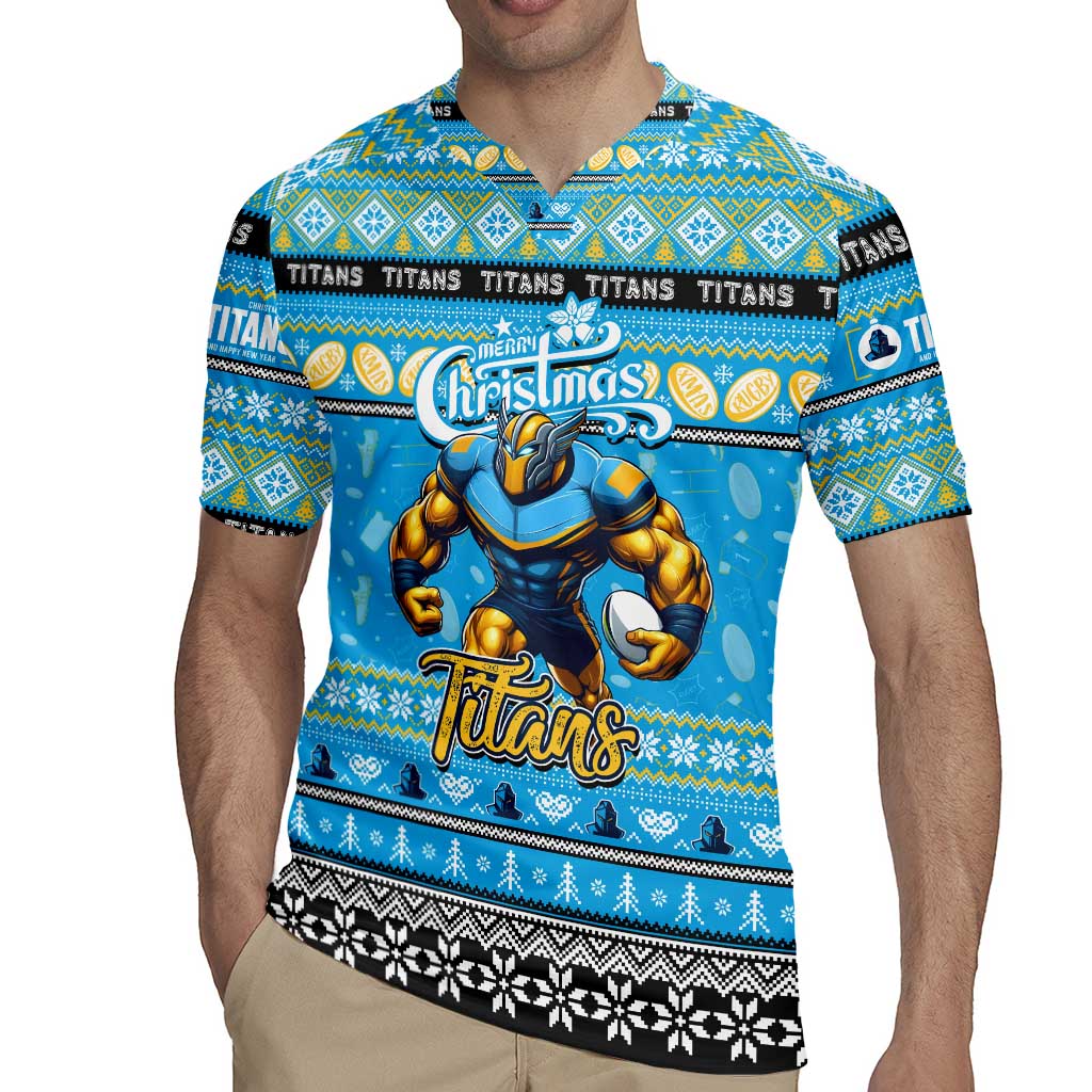 Personalized Titans Rugby Xmas Rugby Jersey Australia NRL Mascot