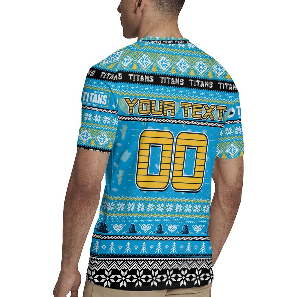 Personalized Titans Rugby Xmas Rugby Jersey Australia NRL Mascot