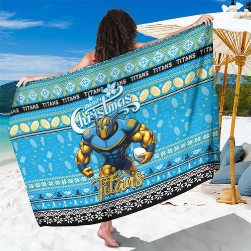 Titans Rugby Xmas Sarong Australia NRL Mascot