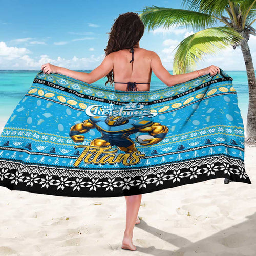 Titans Rugby Xmas Sarong Australia NRL Mascot