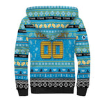 Personalized Titans Rugby Xmas Sherpa Hoodie Australia NRL Mascot