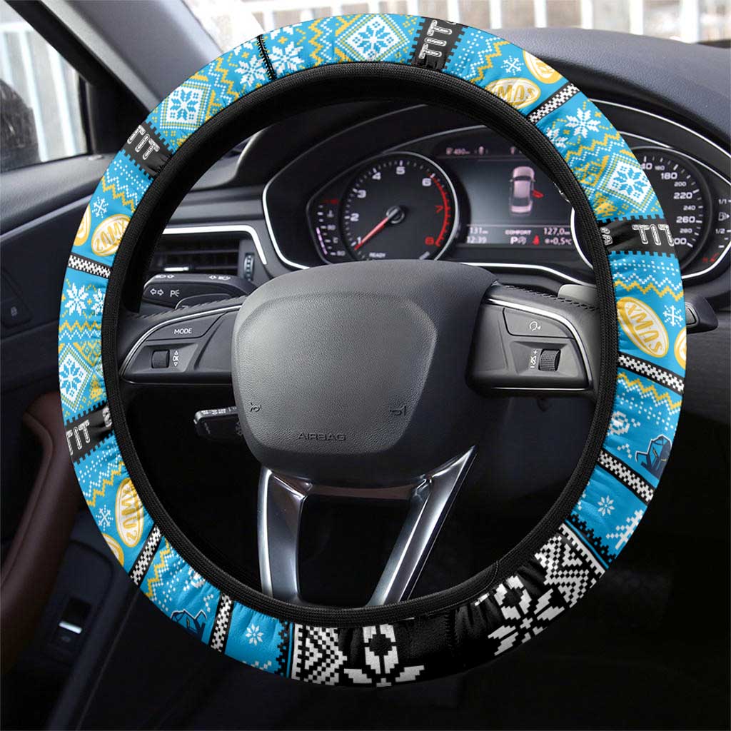 Titans Rugby Xmas Steering Wheel Cover Australia NRL Mascot