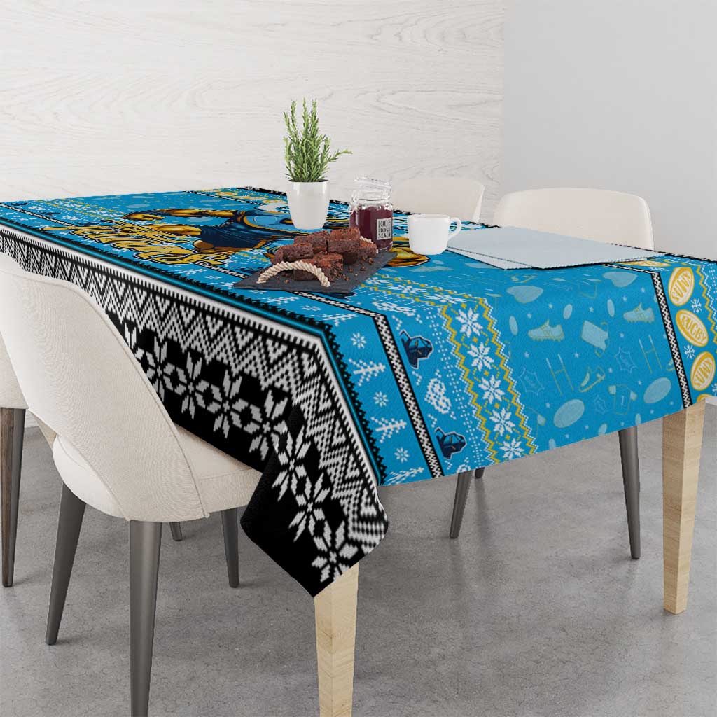 Titans Rugby Xmas Tablecloth Australia NRL Mascot