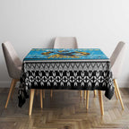 Titans Rugby Xmas Tablecloth Australia NRL Mascot