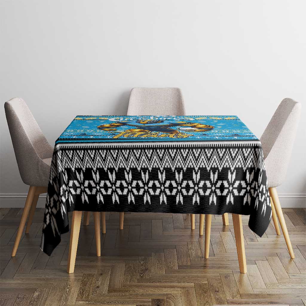 Titans Rugby Xmas Tablecloth Australia NRL Mascot