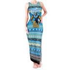 Personalized Titans Rugby Xmas Tank Maxi Dress Australia NRL Mascot