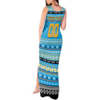 Personalized Titans Rugby Xmas Tank Maxi Dress Australia NRL Mascot