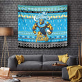 Titans Rugby Xmas Tapestry Australia NRL Mascot