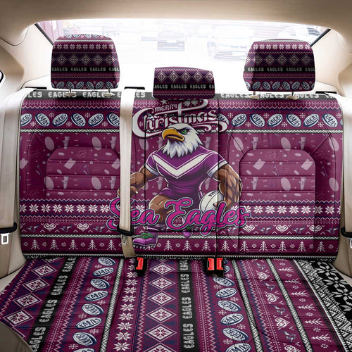 Sea Eagles Rugby Xmas Back Car Seat Cover Australia NRL Mascot