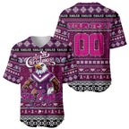Personalized Sea Eagles Rugby Xmas Baseball Jersey Australia NRL Mascot