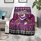 Sea Eagles Rugby Xmas Blanket Australia NRL Mascot