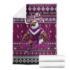 Sea Eagles Rugby Xmas Blanket Australia NRL Mascot