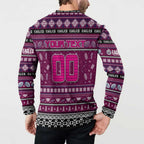 Personalized Sea Eagles Rugby Xmas Button Sweatshirt Australia NRL Mascot