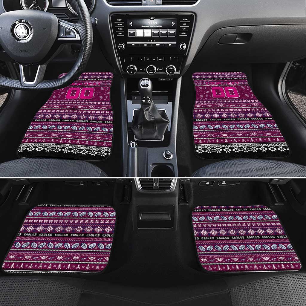Sea Eagles Rugby Xmas Car Mats Australia NRL Mascot