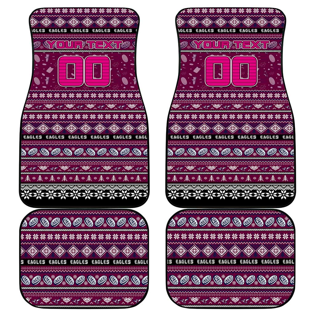 Sea Eagles Rugby Xmas Car Mats Australia NRL Mascot