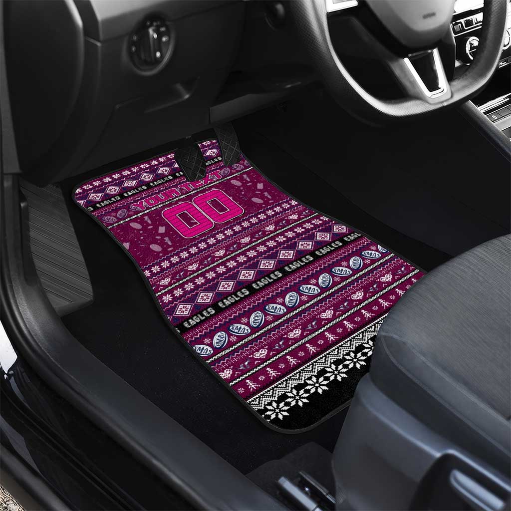 Sea Eagles Rugby Xmas Car Mats Australia NRL Mascot