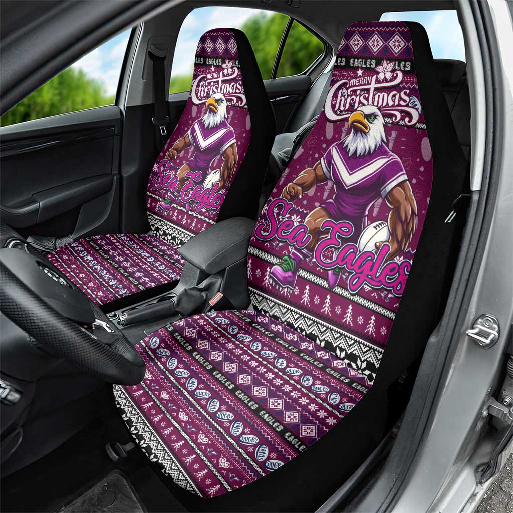 Sea Eagles Rugby Xmas Car Seat Cover Australia NRL Mascot