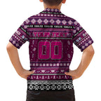 Personalized Sea Eagles Rugby Xmas Family Matching Puletasi and Hawaiian Shirt Australia NRL Mascot