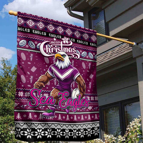 Sea Eagles Rugby Xmas Garden Flag Australia NRL Mascot