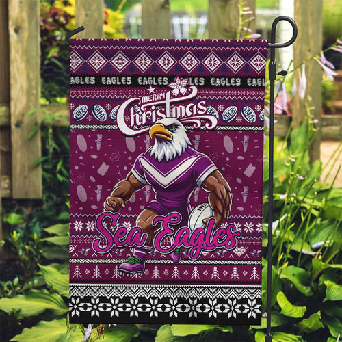 Sea Eagles Rugby Xmas Garden Flag Australia NRL Mascot