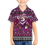 Personalized Sea Eagles Rugby Xmas Hawaiian Shirt Australia NRL Mascot