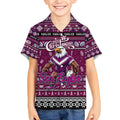 Personalized Sea Eagles Rugby Xmas Kid Hawaiian Shirt Australia NRL Mascot