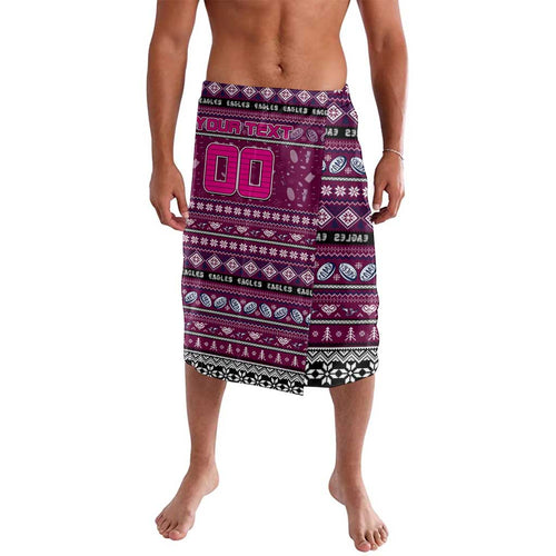 Personalized Sea Eagles Rugby Xmas Lavalava Australia NRL Mascot