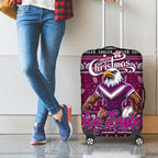 Sea Eagles Rugby Xmas Luggage Cover Australia NRL Mascot