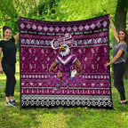 Sea Eagles Rugby Xmas Quilt Australia NRL Mascot