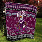Sea Eagles Rugby Xmas Quilt Australia NRL Mascot