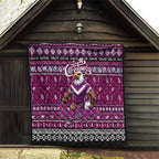 Sea Eagles Rugby Xmas Quilt Australia NRL Mascot