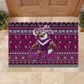 Sea Eagles Rugby Xmas Rubber Doormat Australia NRL Mascot