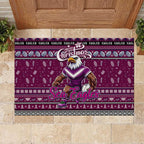 Sea Eagles Rugby Xmas Rubber Doormat Australia NRL Mascot