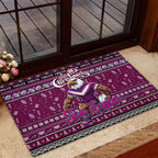 Sea Eagles Rugby Xmas Rubber Doormat Australia NRL Mascot