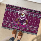 Sea Eagles Rugby Xmas Rubber Doormat Australia NRL Mascot
