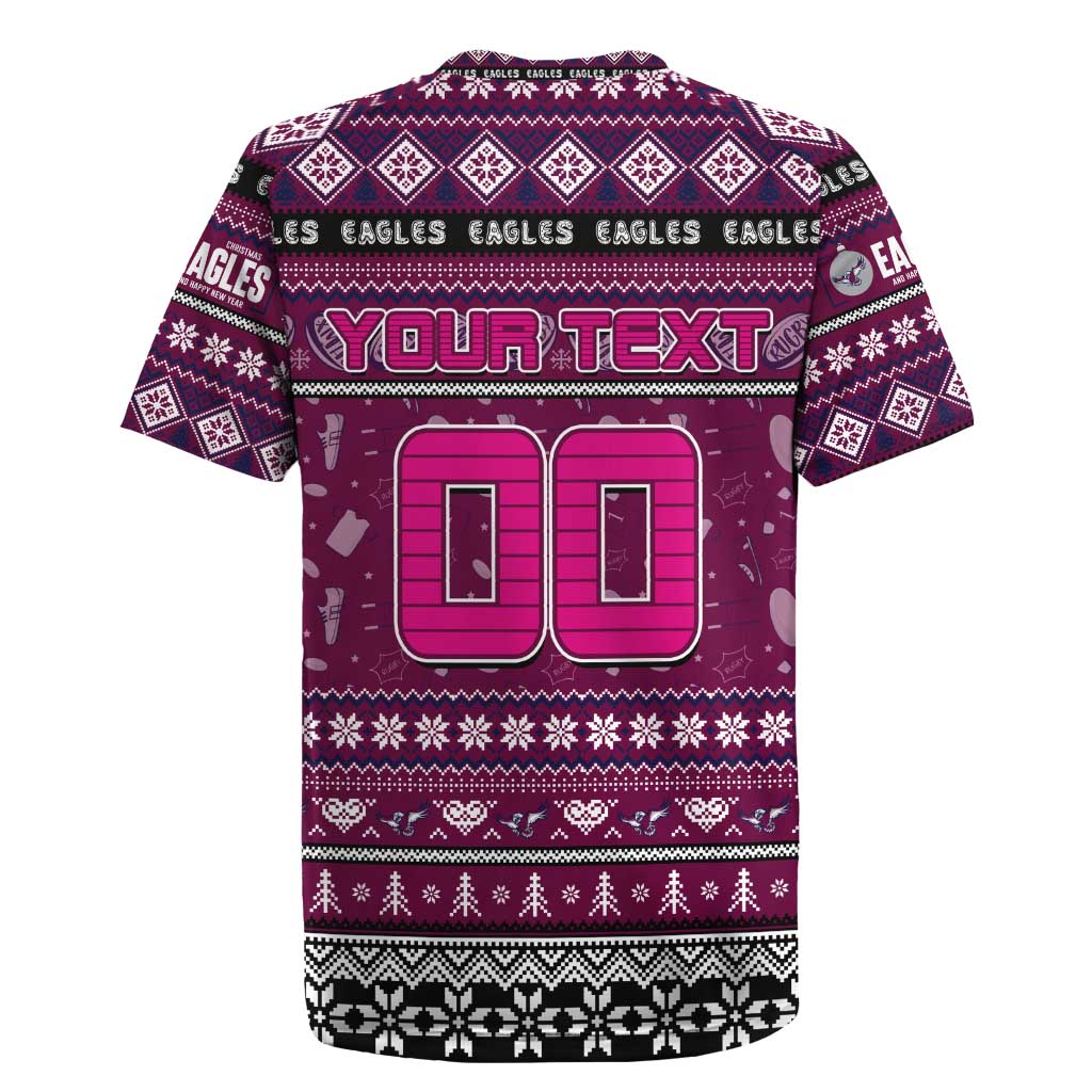 Personalized Sea Eagles Rugby Xmas Rugby Jersey Australia NRL Mascot