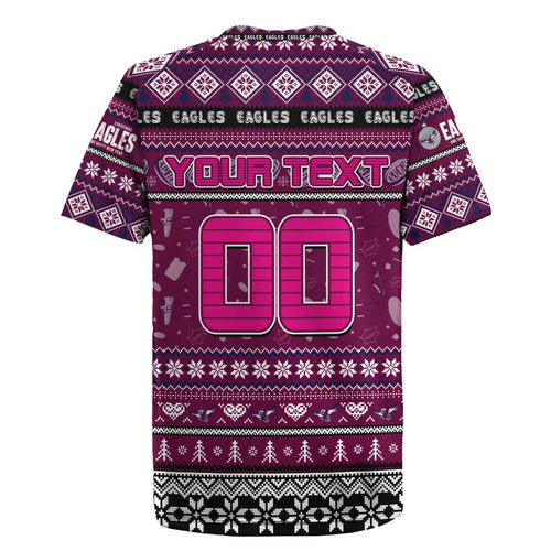 Personalized Sea Eagles Rugby Xmas Rugby Jersey Australia NRL Mascot