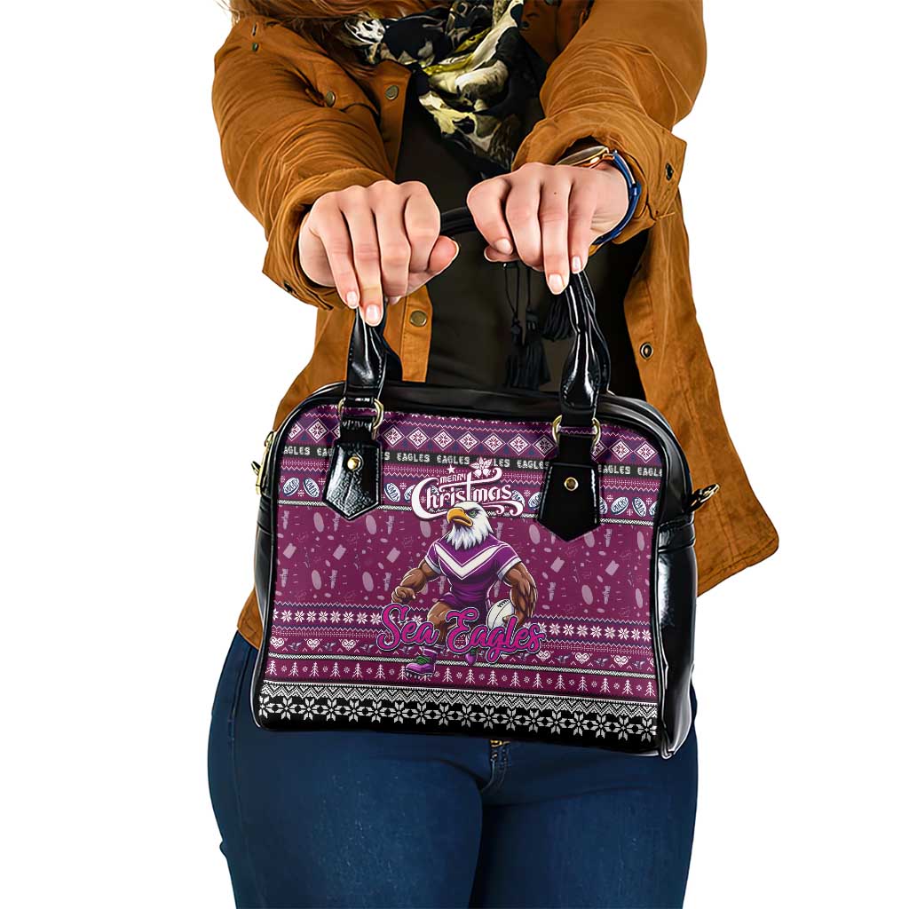 Sea Eagles Rugby Xmas Shoulder Handbag Australia NRL Mascot