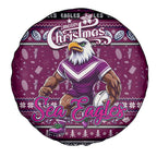 Sea Eagles Rugby Xmas Spare Tire Cover Australia NRL Mascot