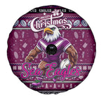 Sea Eagles Rugby Xmas Spare Tire Cover Australia NRL Mascot