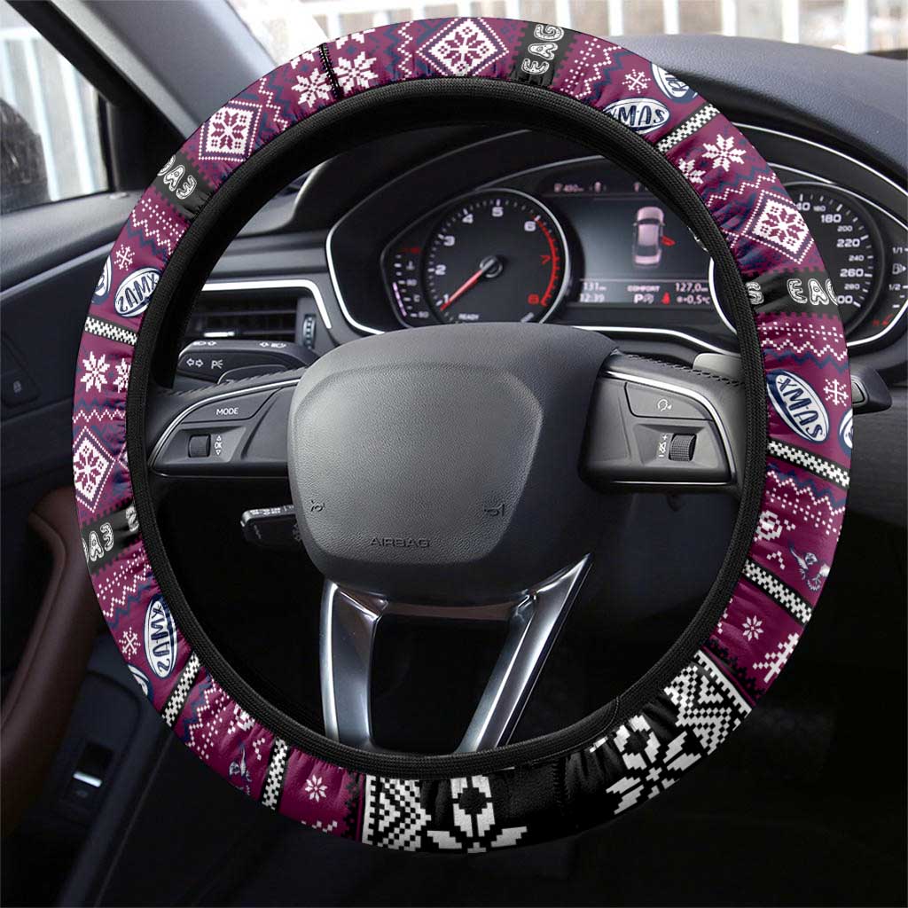 Sea Eagles Rugby Xmas Steering Wheel Cover Australia NRL Mascot