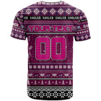 Personalized Sea Eagles Rugby Xmas T Shirt Australia NRL Mascot