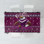 Sea Eagles Rugby Xmas Tablecloth Australia NRL Mascot